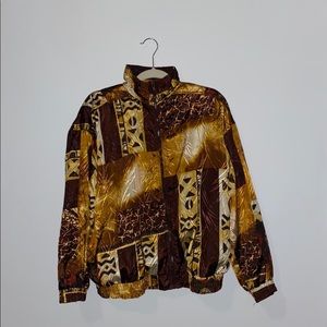 90s light weight zip up jacket